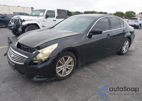 2011 Infiniti G25 from USA, damaged, VIN JN1DV6AP2BM601300
